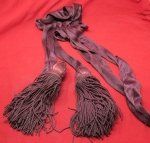 US Civil War Officers Crimson Sash, 96 Inches