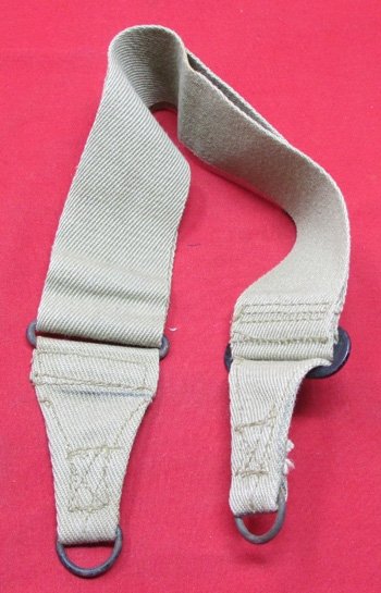  US WWII Musette Bag Utility Strap, British Made 1944 — image 3