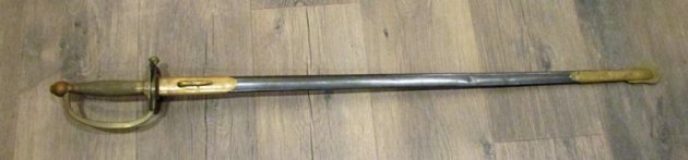  US Civil War M1840 NCO Sword, Ames Mfg, 1865 — image 2