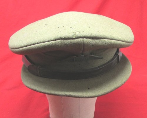  US WWII, British Pattern, American Field Service Visor Hat — image 4