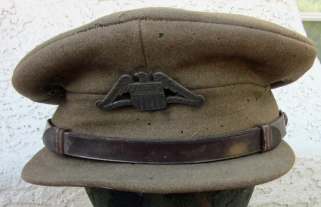  US WWII, British Pattern, American Field Service Visor Hat — image 7
