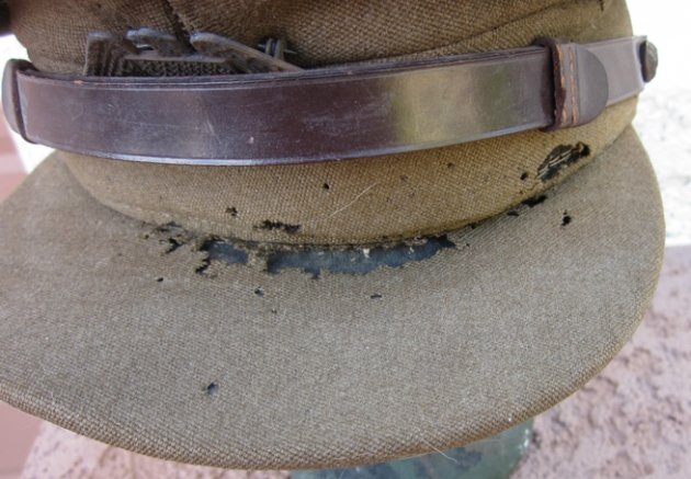  US WWII, British Pattern, American Field Service Visor Hat — image 8