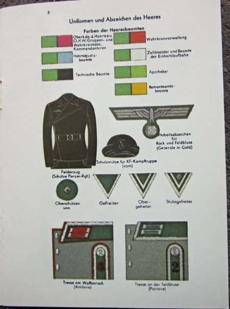  German WWII Uniform Book, Deutsche Uniformen, REPRINT, LAST ONE — image 5