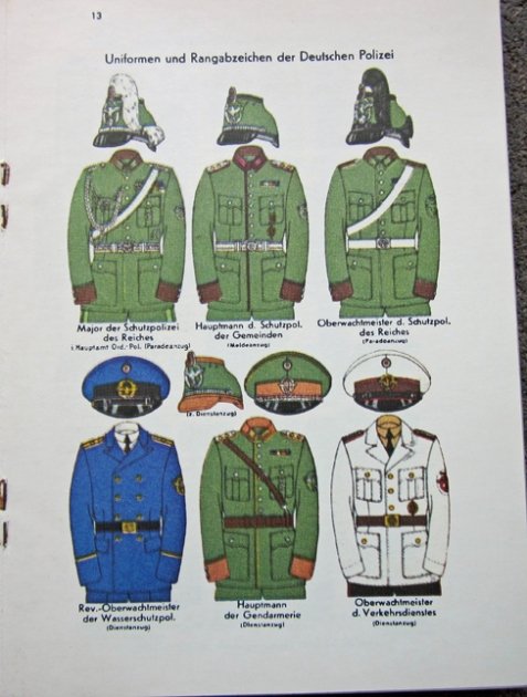  German WWII Uniform Book, Deutsche Uniformen, REPRINT, LAST ONE — image 6