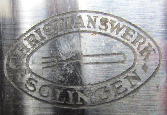 German WWII M1933 SA Enlisted Dagger & Hanger, Christianswerk Mfg — image 6