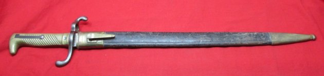  German Imperial Era, M1871 Service Quality Bayonet, Private Purchase — image 2