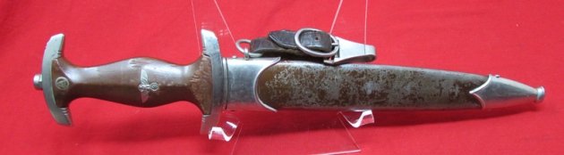  German WWII Early M1933 SA Enlisted Dagger & Hanger, C. Eppenstein Sohne Mfg. — image 2