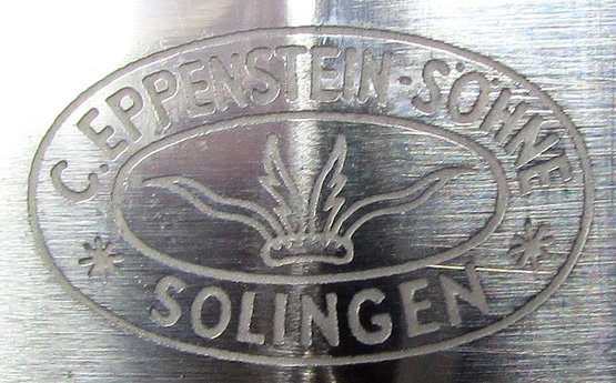  German WWII Early M1933 SA Enlisted Dagger & Hanger, C. Eppenstein Sohne Mfg. — image 6