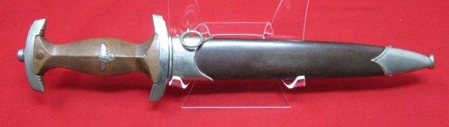  German WWII Early M1933 SA Enlisted Dagger, Karl Malsch Spitzer Mfg — image 2