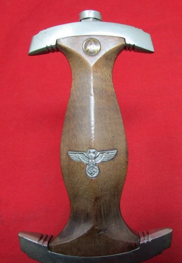  German WWII Early M1933 SA Enlisted Dagger, Karl Malsch Spitzer Mfg — image 3