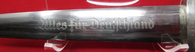  German WWII Early M1933 SA Enlisted Dagger, Herder A. S.  Mfg — image 4