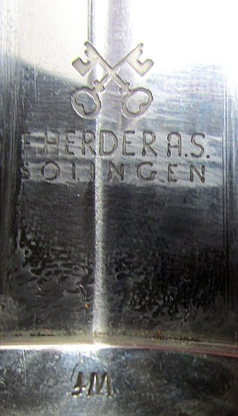  German WWII Early M1933 SA Enlisted Dagger, Herder A. S.  Mfg — image 5