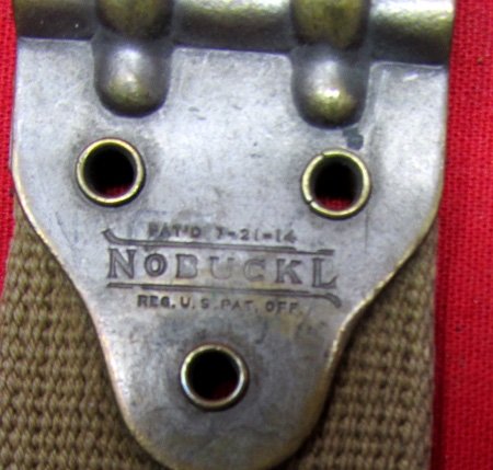  US WWI-WWII NoBuckl Type Sling, Blue Steel Fittings — image 2