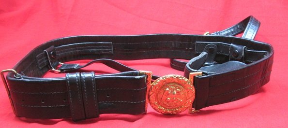  US Korean War Era, US Navy Officers Sword Belt, NS Meyer, 32 — image 3