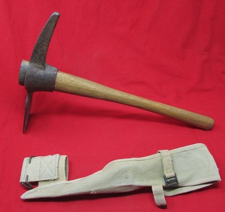  US WWI Pick Mattock & Carrier — image 5
