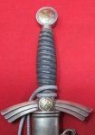 German WWII Luftwaffe 1st Model Dagger, Hanger and Knot, SMF …