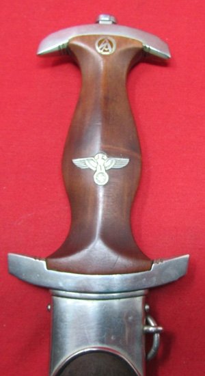  German WWII Early M1933 SA Enlisted Dagger, Herman Konejung Mfg — image 3