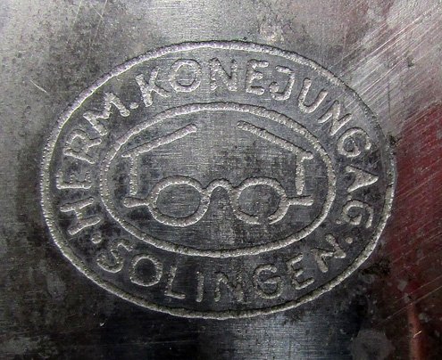  German WWII Early M1933 SA Enlisted Dagger, Herman Konejung Mfg — image 8