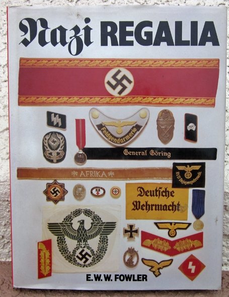  Book, Nazi Regalia, E.W.W.Fowler, Hard Bound, 1992, Chartwell Pbl. — image 2