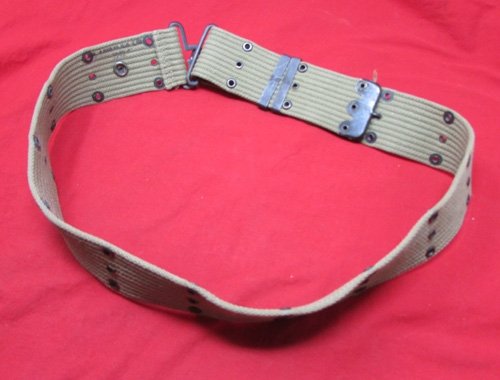  US WWII M1936 U.S. Army Pistol Belt, Very Clean — image 3