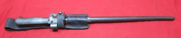  French WWI 1886/16 Lebel Bayonet & Frog — image 2