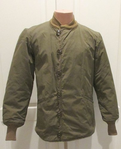  US WWII M1943 Field Jacket Liner, Identified — image 2
