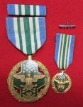 US Cold War Joint Service Commendation Medal & Ribbon With …
