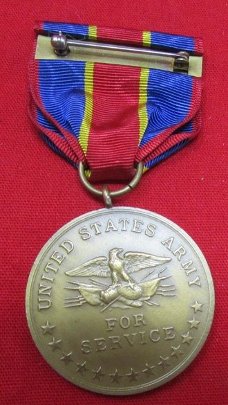  US Army Occupation of Porto Rico Medal & Ribbon, Circa 1960's — image 3