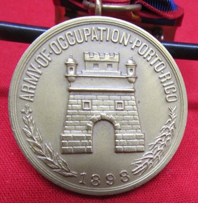  US Army Occupation of Porto Rico Medal & Ribbon, Circa 1960's — image 4