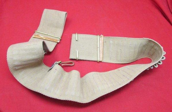  US SAW Era, Spalding .30 Caliber, 60 Loop, Mounted Cartridge Belt — image 4