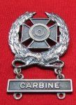 US WWII Expert Marksmanship Badge, Carbine, Sterling
