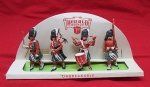 Herald's Toy Soldiers 1950's, Four Figures, Highlanders, Original Packaging