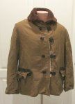 US WWI Era Fleece Lined Winter Coat, Stenciling on Reverse, …