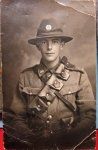 New Zealand WWI RPC, Soldier, Slouch Hat & Bandoleer
