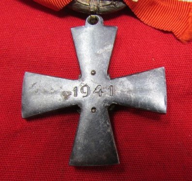  Finland WWII Cross of Liberty 4th Class, 1941 — image 5