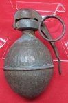 French WWI Egg Grenade, INERT, 1915-1917