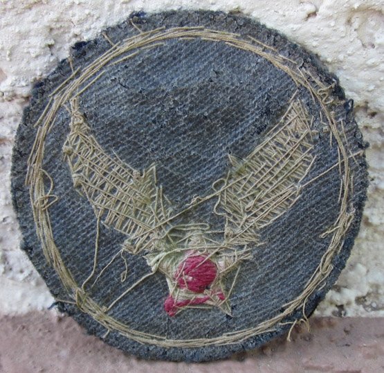  US WWII USAAF Theater Made SSI, Wire Embroidery, Beautiful Patch — image 3