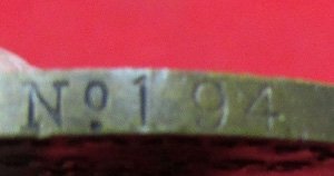  US 1899 Philippine Insurrection Medal, Rim Marked No.194, Gen'l.Yeatman, Sioux Campaign 1876 — image 4