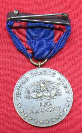  US 1899 Philippine Insurrection Medal, Rim Marked No.194, Gen'l.Yeatman, Sioux Campaign 1876 — image 5