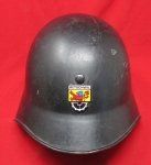 Swiss M.18-40 Steel Helmet, Civil Use, Retschwil