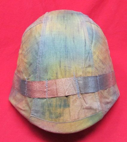  Swiss Cold War Era, M.18 Liteweight Helmet & Camo Cover — image 3