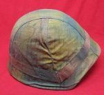 Swiss Cold War Era, M.18 Liteweight Helmet & Camo Cover