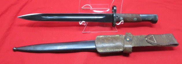  Yugoslavian M1924 Short Rifle Bayonet & Frog, Matching — image 8