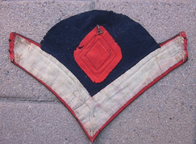  US Early 1872 Pattern Artillery 1st Sergeant Chevron, Uniform Removed — image 3