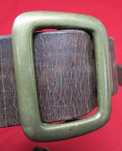  German WWI Cavalry Enlisted Belt & Buckle — image 4