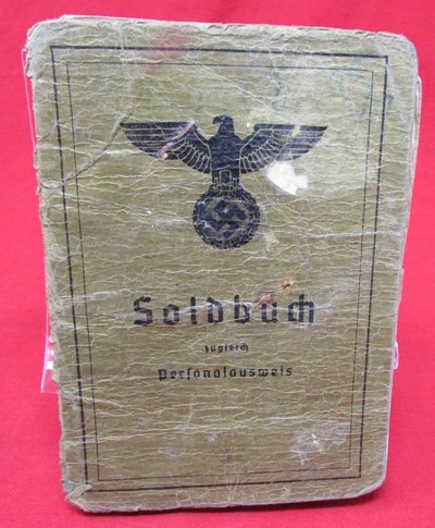  German WWII Heer Soldbuch, NCO 1938-1945, Awarded Iron Cross 1st Class — image 2