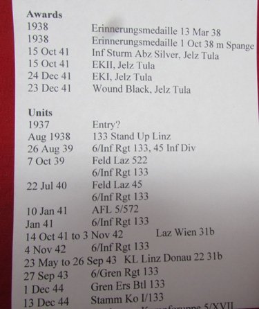  German WWII Heer Soldbuch, NCO 1938-1945, Awarded Iron Cross 1st Class — image 4