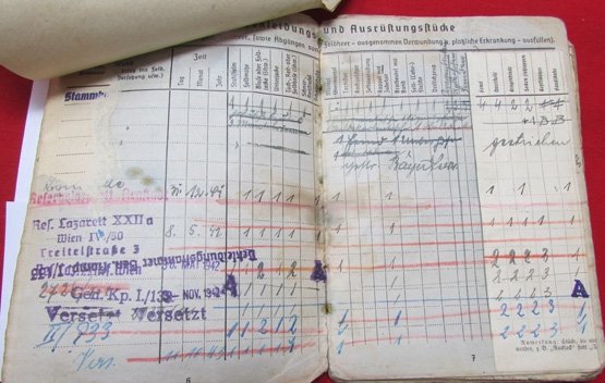  German WWII Heer Soldbuch, NCO 1938-1945, Awarded Iron Cross 1st Class — image 7