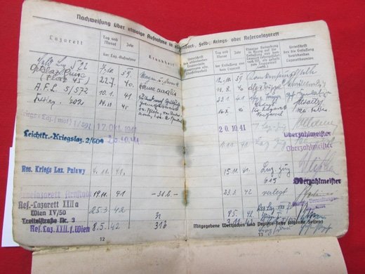  German WWII Heer Soldbuch, NCO 1938-1945, Awarded Iron Cross 1st Class — image 8