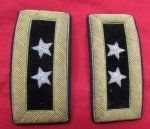 US WWII-Korean War Era, Army Major General Shoulder Straps, NS …